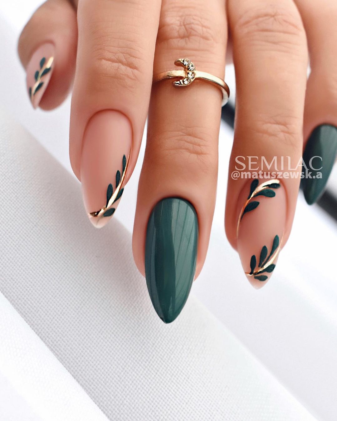45 Refreshing Green Nail Art Ideas Art and Design