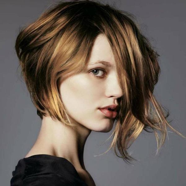 Short And Sculpted Asymmetrical Haircut - TheHairStyler.com