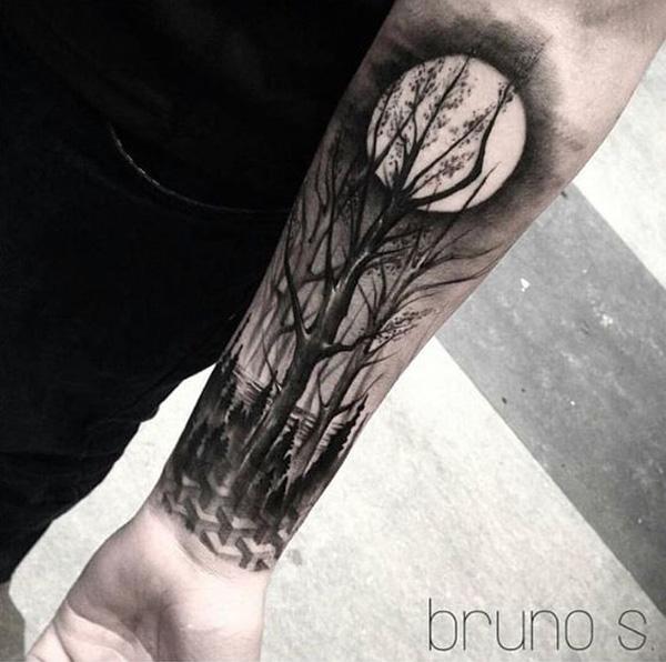 70 Pine Tree Tattoo Ideas For Men  Wood In The Wilderness  Tree tattoo  Tree tattoo back Pine tree tattoo