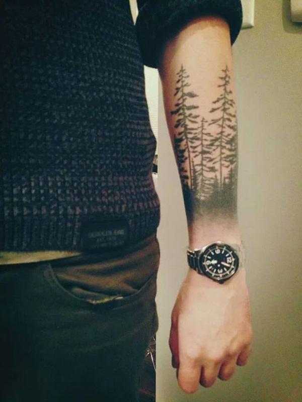 45 Inspirational Forest Tattoo Ideas | Cuded
