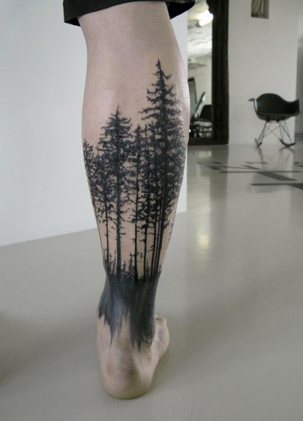 Pine Trees Temporary Tattoo, Forest Lover Gift, Stocking Stuffers & Party  Favors - Etsy