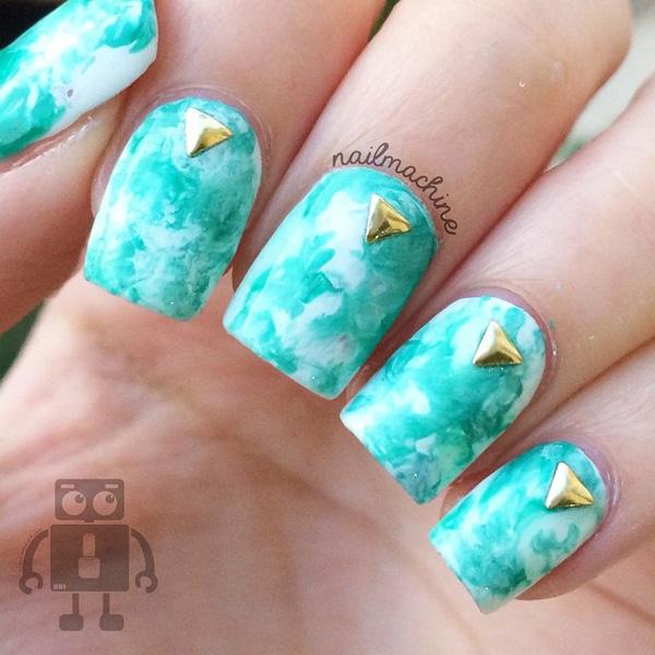 green nail-46