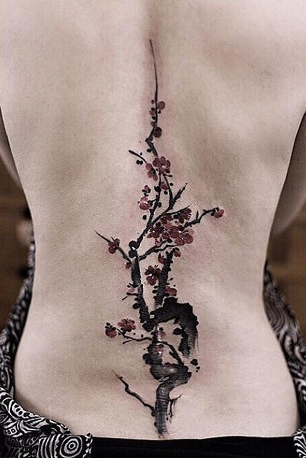 31 Beautiful Spine Tattoo Ideas for Women  Inspirationfeed