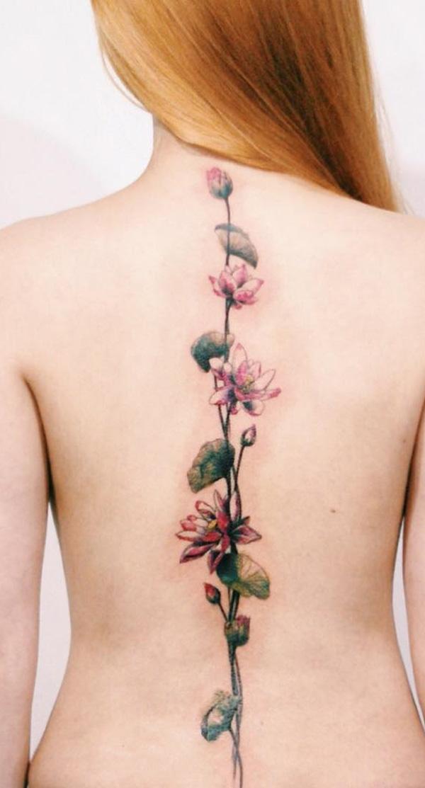 Gorgeous And Sexy Spine Tattoo Designs and Its Meaning  Tikli
