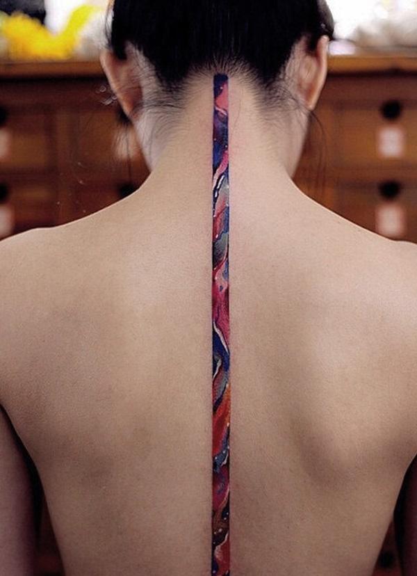 Spine tattoo-5
