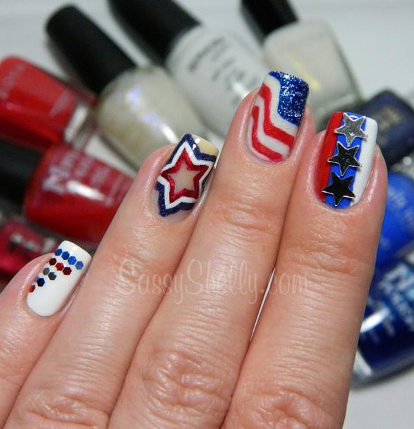fourth of july nail-1