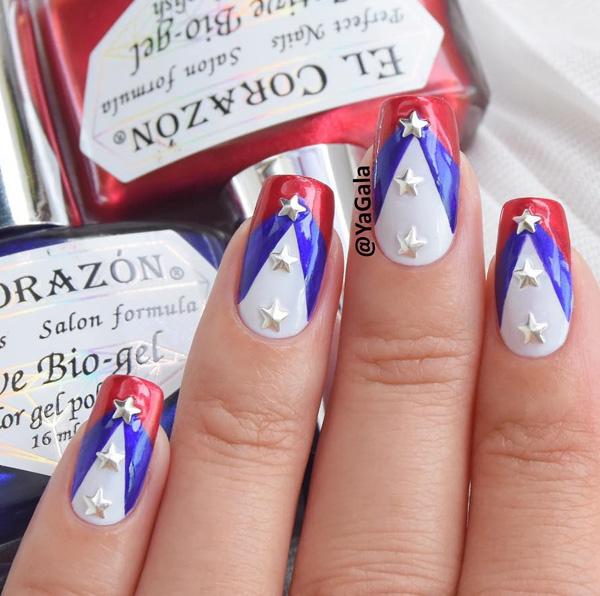 fourth of july nail-14