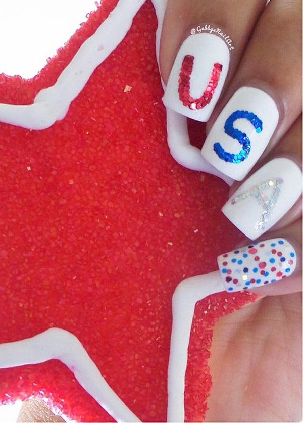 fourth of july nail-21