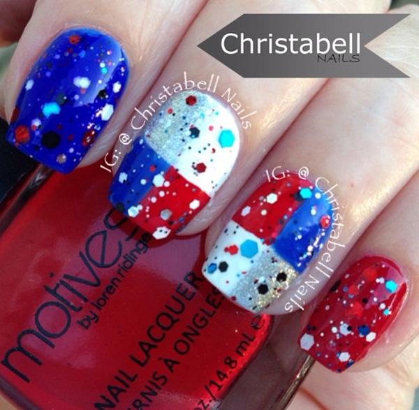 fourth of july nail-23