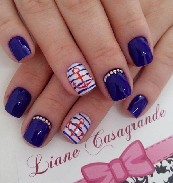 fourth of july nail-26