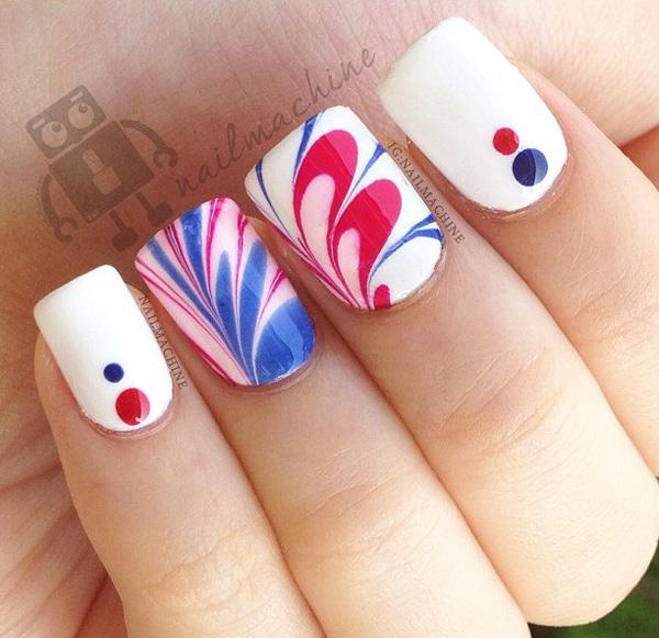 fourth of july nail-29