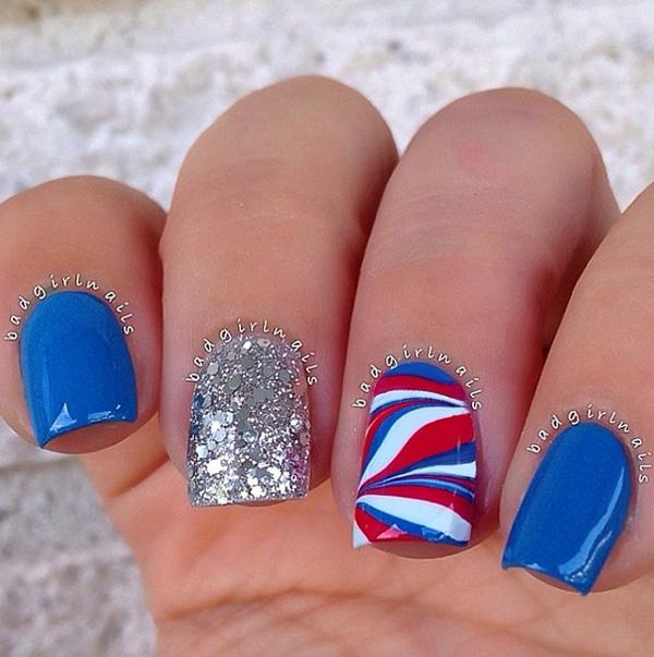fourth of july nail-3