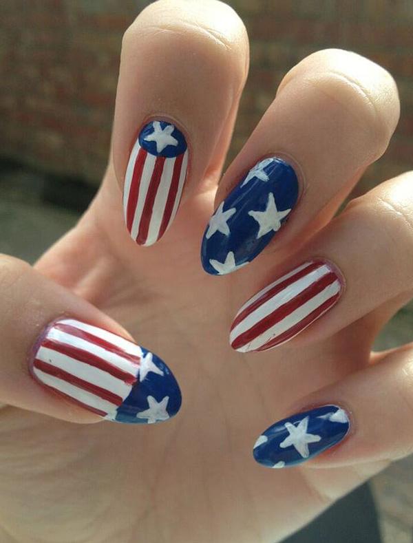 45 Fourth of July Nail Art Ideas Art and Design 45 Fourth of July Nail Art Ideas Art and Design