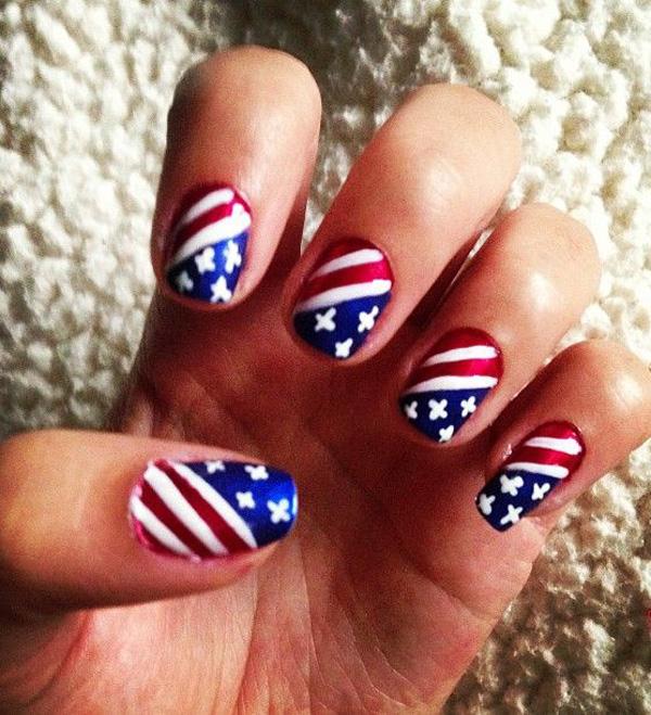 fourth of july nail-41