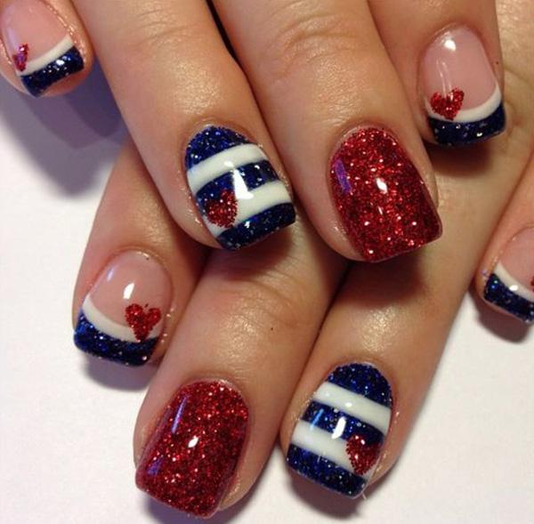 45 Fourth of July Nail Art Ideas Art and Design