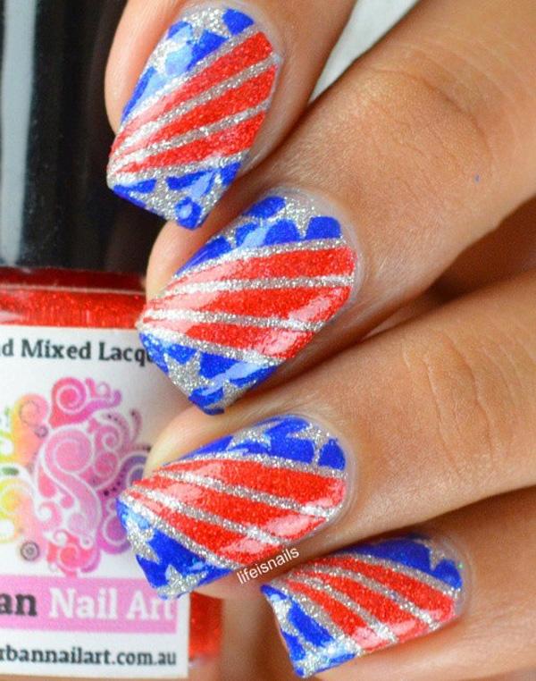 45 Fourth of July Nail Art Ideas | Art and Design