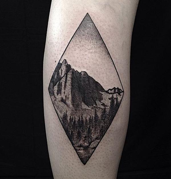 46 Magnificent Mountain Tattoo Designs - TattooBloq