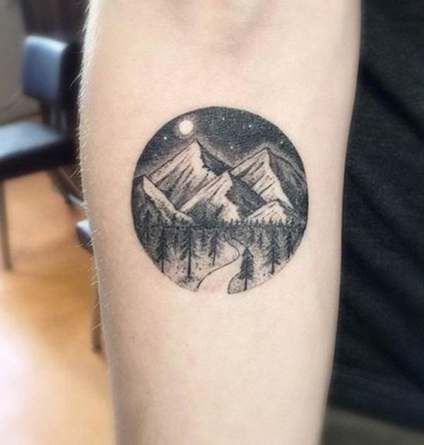 Mountain Tattoos Symbolism And 40 Best Design Ideas For 2023  Saved  Tattoo