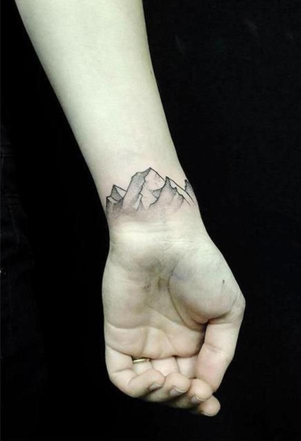 25 Breathtaking Mountain Tattoos That Flat Out Rock  TattooBlend