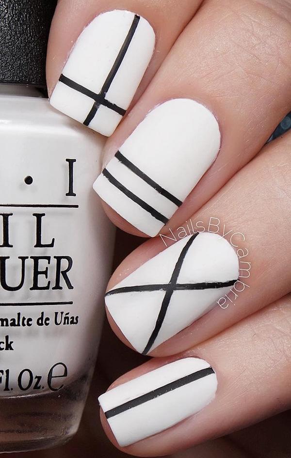 white nail art-17