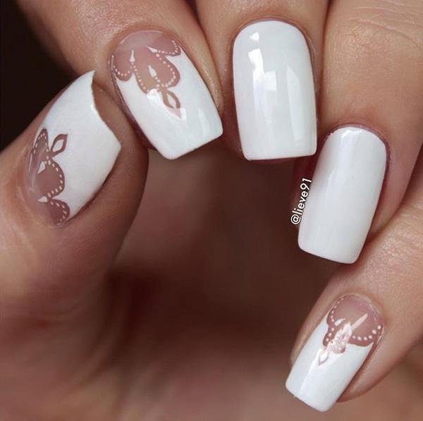 white nail art-26