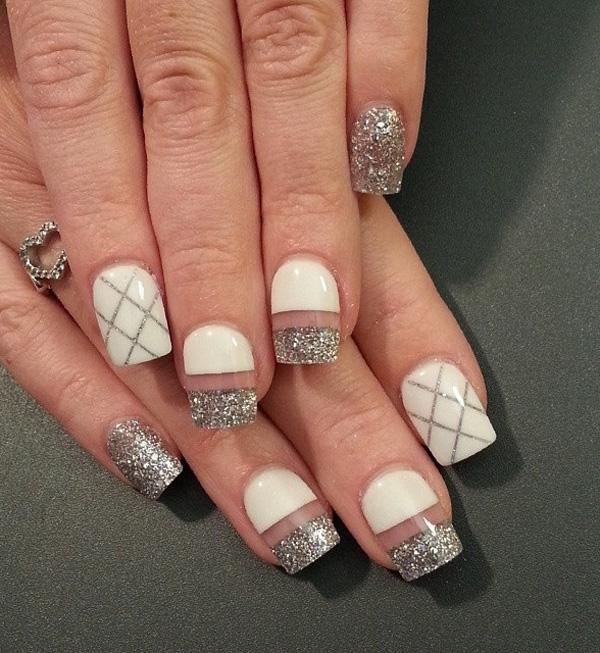 white nail art-4