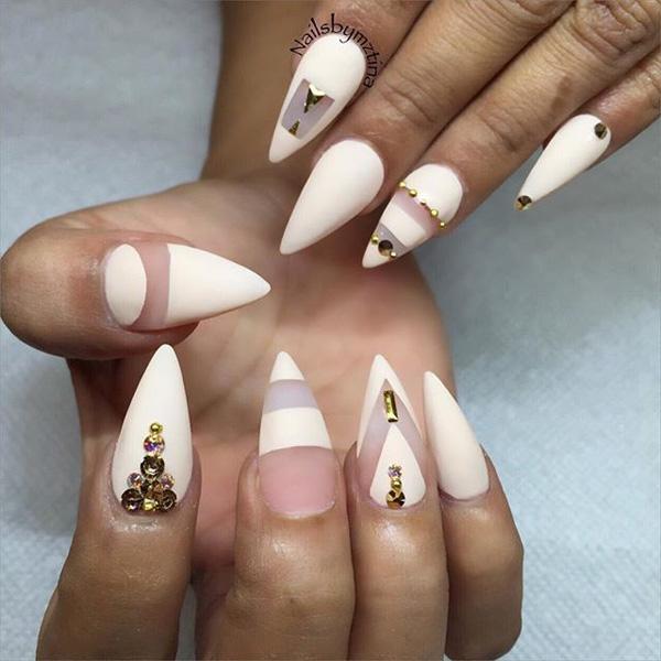 50 White Nail Art Ideas | Art and Design