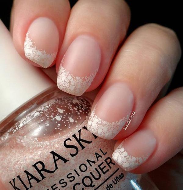 white nail art-5
