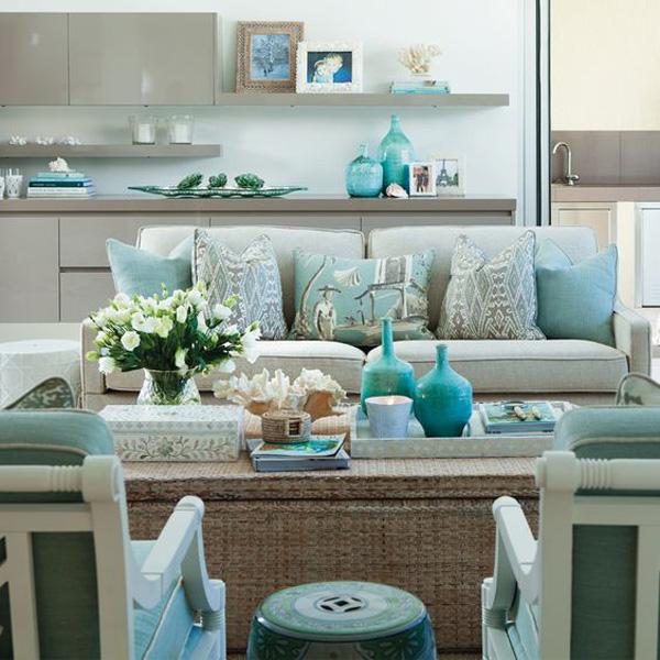 Coastal style living room idea-28