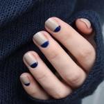 50 Half Moon Nail Art Ideas