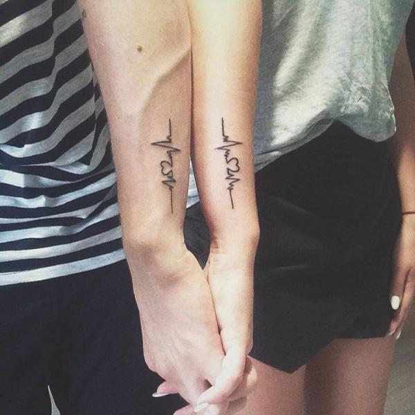 30+ Couple Tattoo Ideas | Cuded (16)