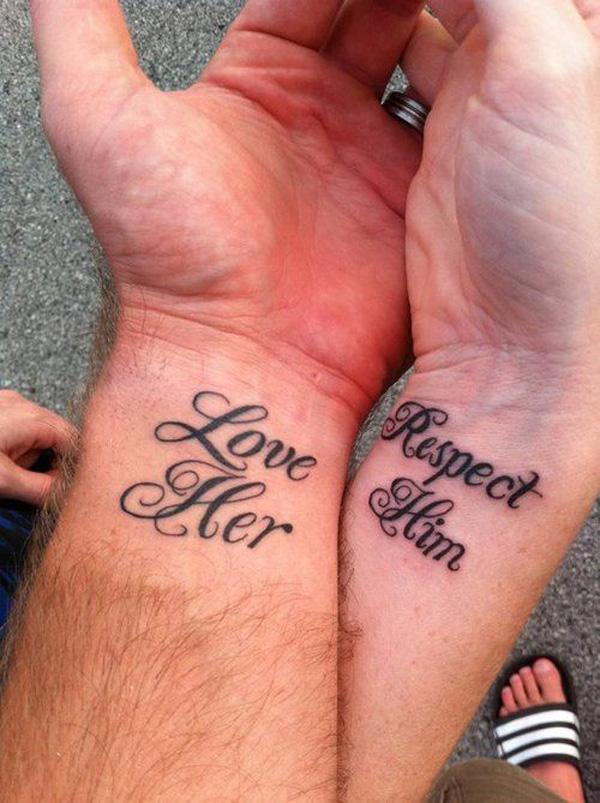 30+ Couple Tattoo Ideas | Cuded (28)