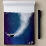 Stars Themed Illustrations by Muhammed Salah