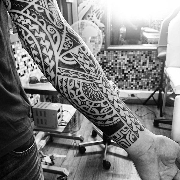 Tribal Sleeve Tattoo Designs