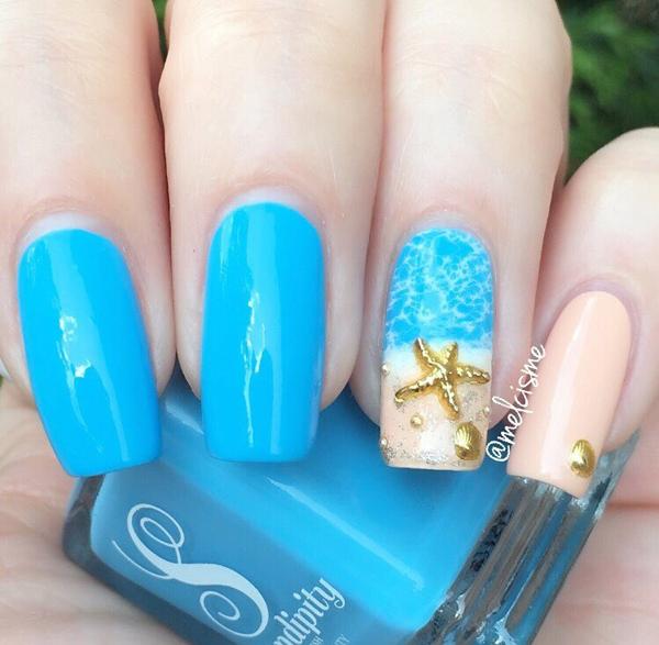 sea nail art-22