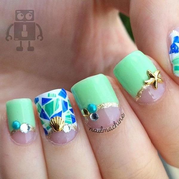 sea nail art-34