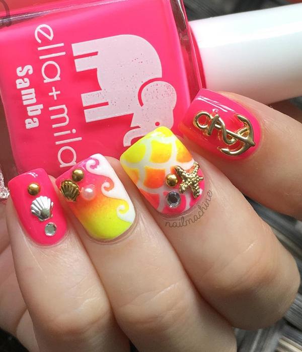 sea nail art-9