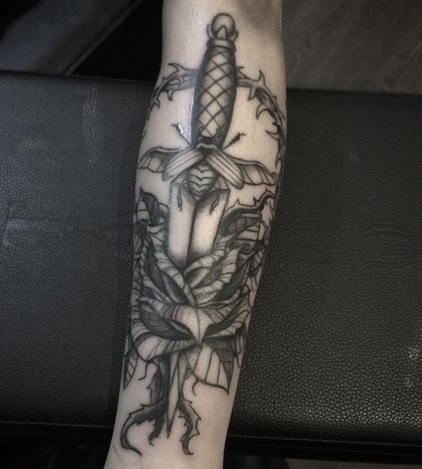 150 Sword Tattoos Show Your Fearless Spirit And Resilience