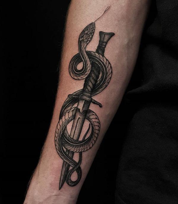 New work Tattoo Cherry tree Tattoo Samurai Sword tattoo tattoos  tattooideas tatted tattos tattoostudio tattooshop tattooshops   Instagram