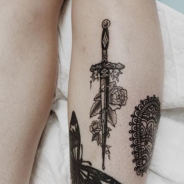 50 Sword Tattoo Ideas Art And Design