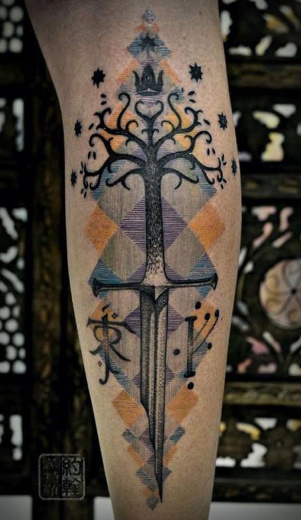 Pin by Karolina Jurowicz on Sztuka  Witcher tattoo Fan tattoo Tattoos