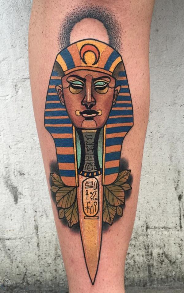 sword with queen tattoo-28