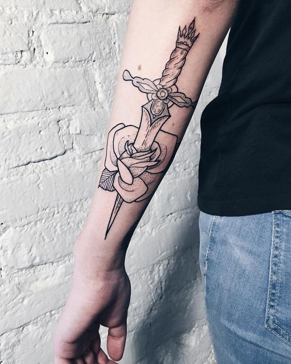 50 Sword Tattoo Ideas | Cuded