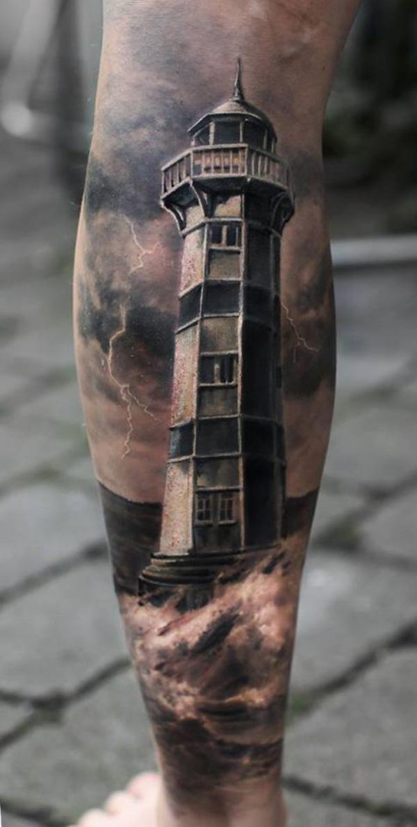 30 Lighthouse Tattoo Ideas Art And Design