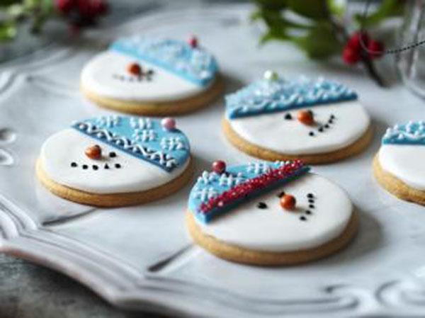 snowman-biscuits
