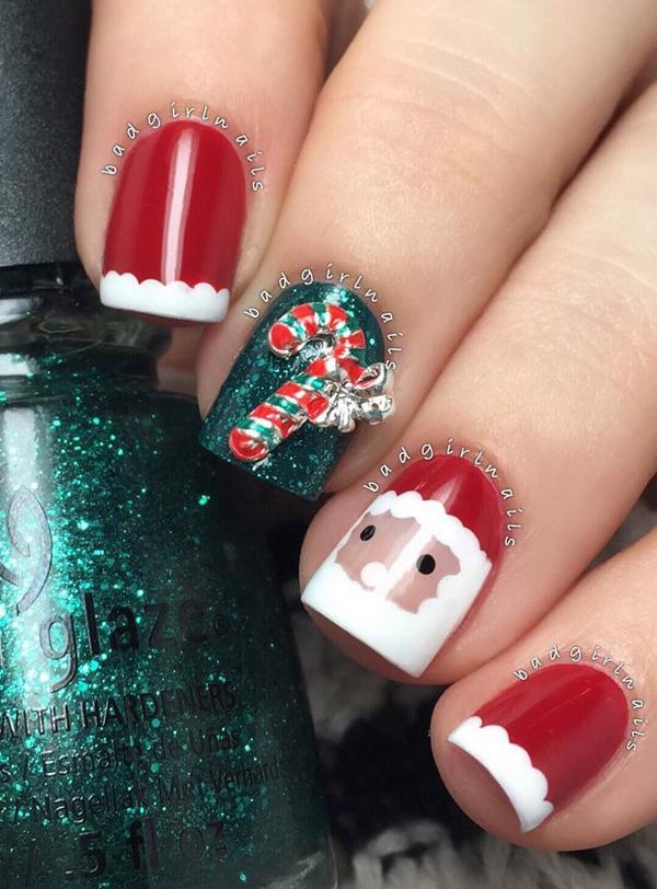 60 Joyful Christmas Nails Ideas | Art and Design