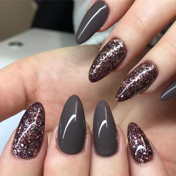 60 Dark Nails for Winter | Art and Design