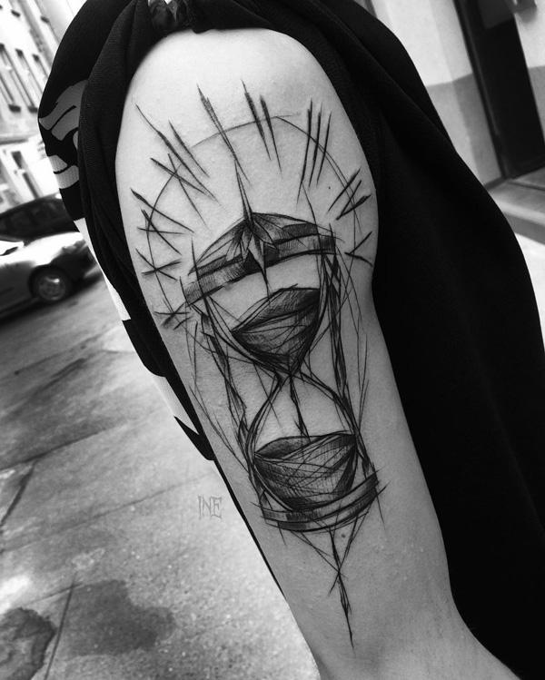 Awesome Hourglass Tattoo Designs Ideas for Men and Women  TattoosInsta