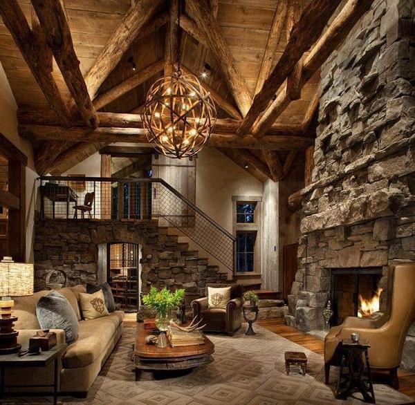 50 Rustic Interior Design Ideas | Art and Design