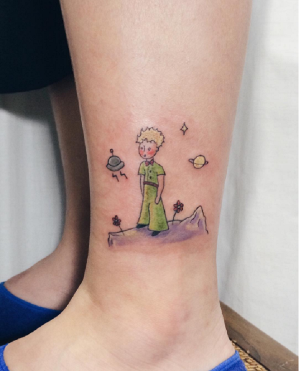 50 The Little Prince Tattoos | Art and Design